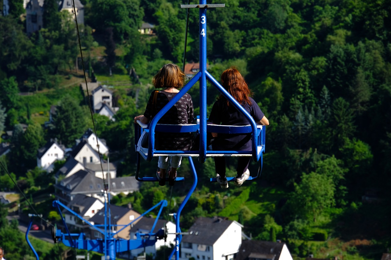 Cable Car, Gondola, High, Transport, Mountain RailwayCable Car Gondola High Transport Mountain Railway